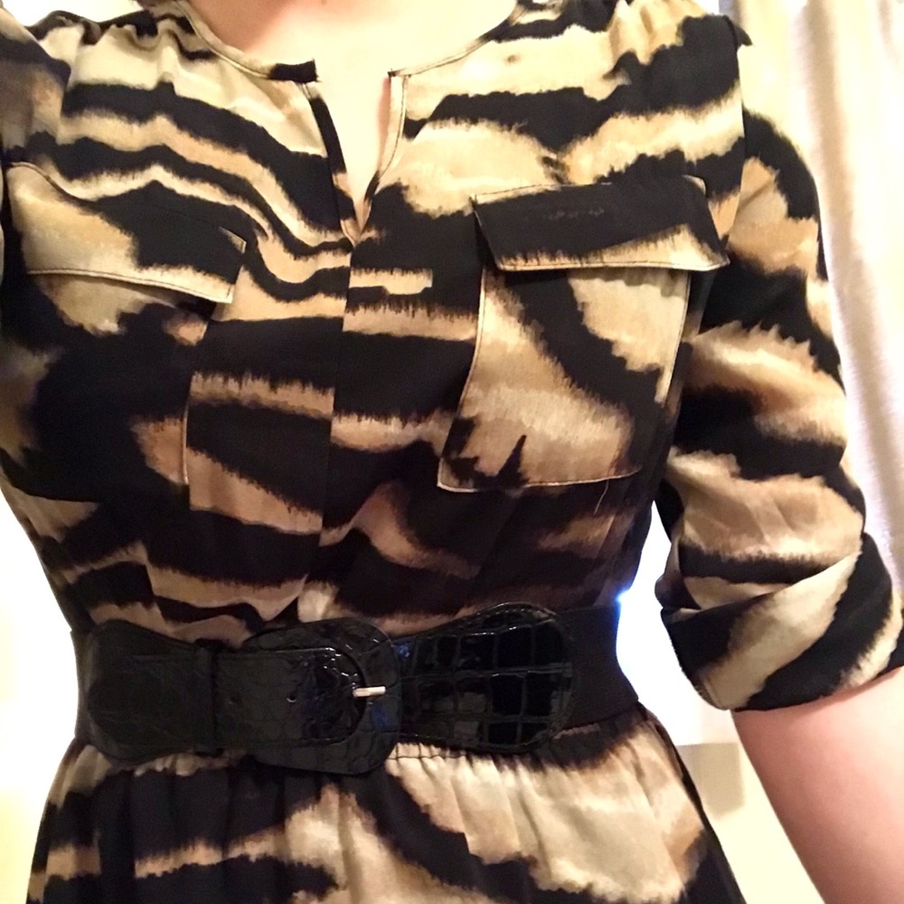 Animal Print Dress